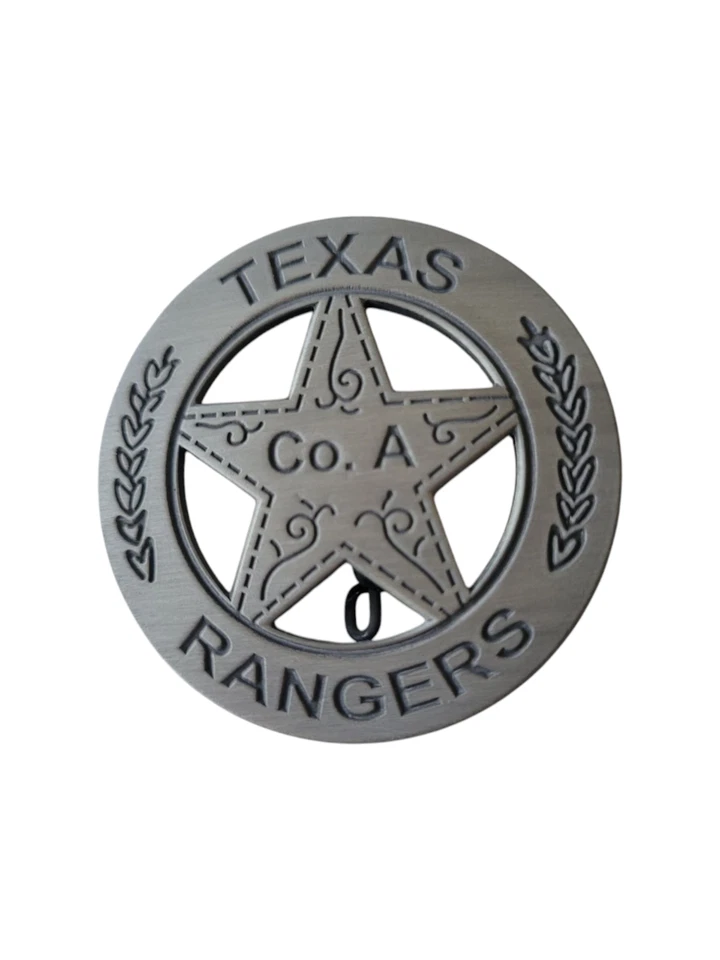 Collectable Western Badge Old West Texas Rangers A B D F Company Pin Gift Set - Image 3 of 4