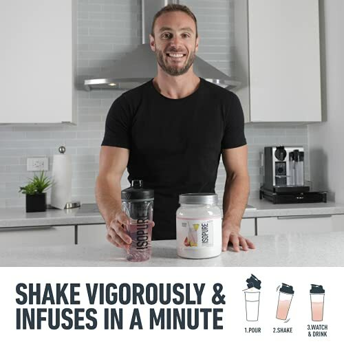 ISOPURE INFUSIONS Refreshingly Light Fruit Flavored Whey Protein Isolate Powd... Nowe zamówienie pocztowe