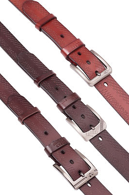 Herren 1,5'' Schlangenmuster Premium Leder Gürtel Pin Metallschnalle formelles Geschäft Wa
