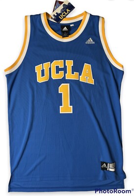 Adidas UCLA Bruins #1 Authentic Basketball Jersey Large NCAA