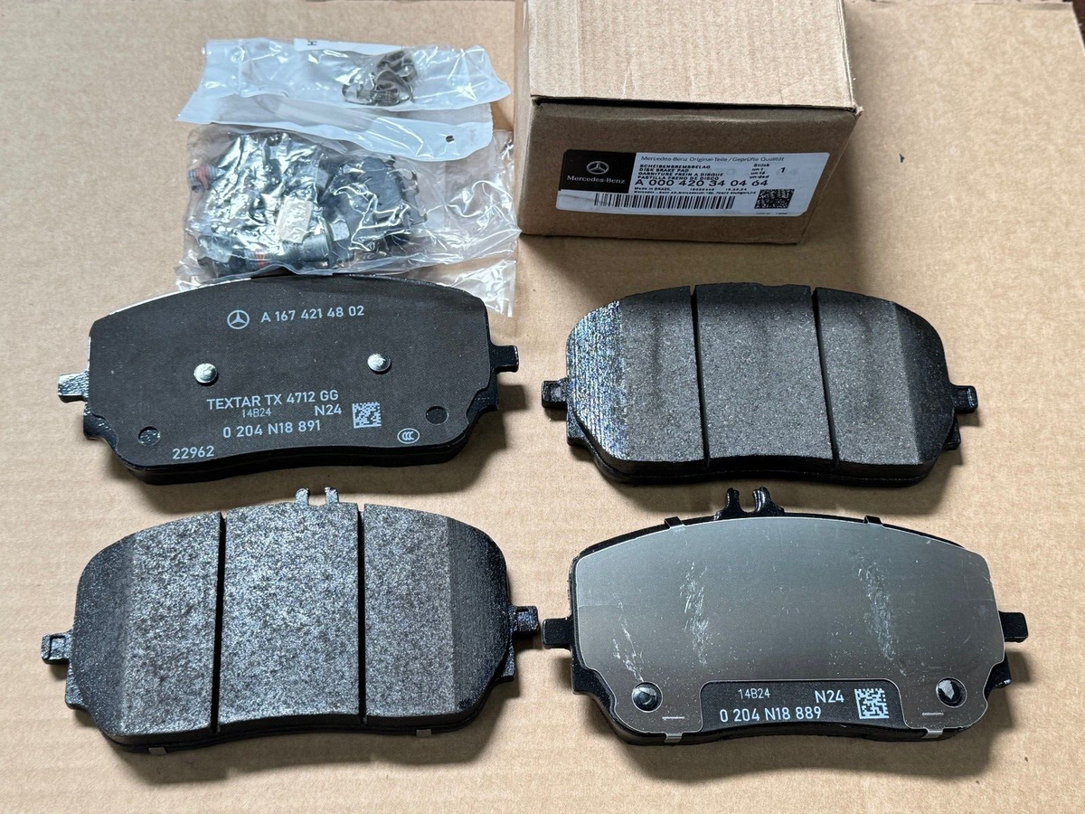 Mercedes-Benz GENUINE Front Brake Pad Set, Pads & Sensor GLE450e