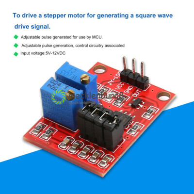 NE555 Pulse Module LM358 Duty Cycle Frequency Adjustable Module Square Wave