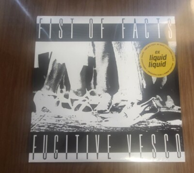 Fist Of Facts- Fugitive Vesco Vinyl LP Record (Telephone Explosion, 2019) Sealed