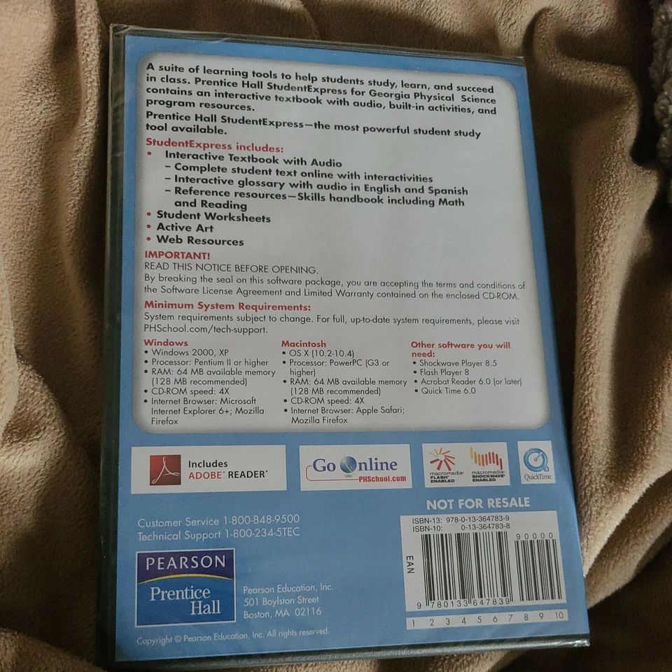 Prentice Hall Science Explorer Student Express, Georgia Physical Science DVD - Image 2 of 2