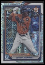 2024 Bowman #BCP-93 German Ramirez Chrome Prospects Mini-Diamond Refractors