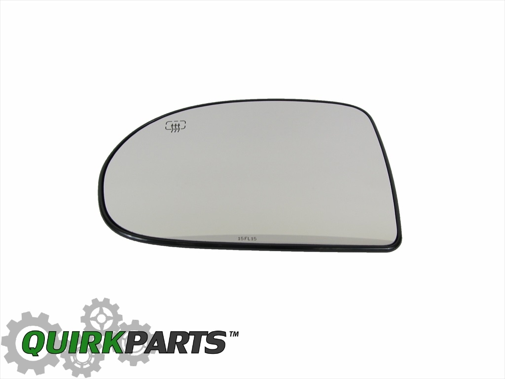 Cristal de reemplazo del espejo del lado del conductor para Dodge Caliber, Jeep Compass (P/N MOPAR GENUINE)
