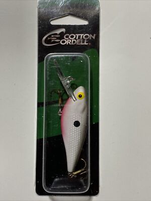 COTTON CORDELL   CC SHAD          Pearl / Black Back / Red