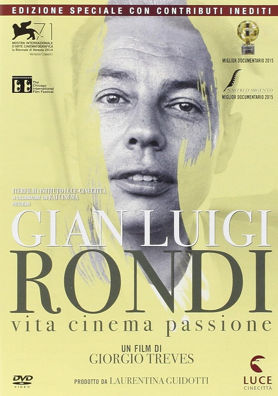 Gian Luigi Rondi - vita cinema passione (DVD) - Nuovo