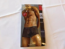 Calvin Klein Microfiber Stretch Low Rise Trunks 4 pack Size Classic Fit XL 40-42