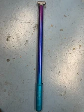 Silca Impero Road Bike Frame Pump purple blue presta 52 cm rare retro vintage