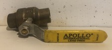 APOLLO INTERNATIONAL NSF61-8 3/4  Brass Ball Valve 600 CWP NEW