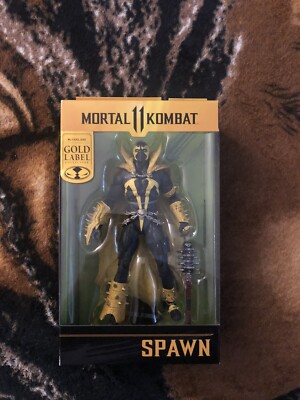 Spawn Mortal Kombat 11 Curse of Apocalypse Gold Label McFarlane Toys figure NIB