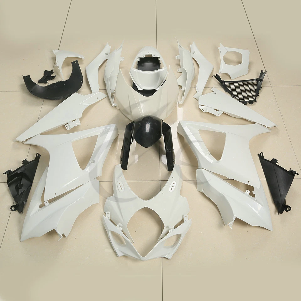 Carenado sin pintar carrocería para Suzuki GSXR1000 2007-2008 K7 GSX-R1000 07 08 ABS Foto 3 de 4