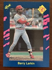 Barry Larkin Cincinnati Reds 1990 Classic Card 48