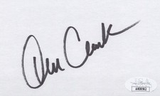 American Gladiators - Dan Clark - Nitro w/o character signed Index Card JSA COA