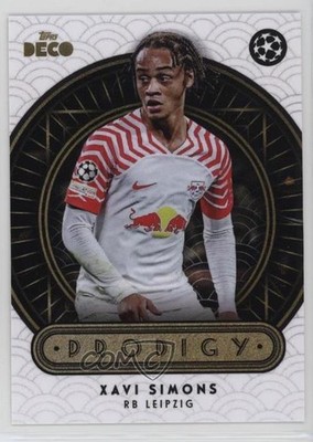2023-24 Topps Deco UEFA Club Competitions Prodigy Xavi Simons 0y2x
