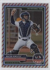 2023 Panini USA Baseball Stars & Stripes Stripes Prizm Macon Winslow #19 0b3