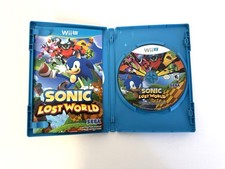 Sonic Lost World (Nintendo Wii U, 2013) CIB Complete w/ Manual EUC