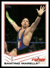 2013 Topps WWE #36 Santino Marella wrestling card