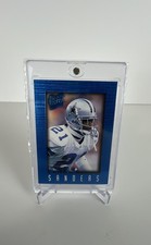 1996 Fleer Ultra Sensations - Deion Sanders #28 Blue