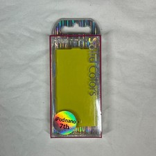 Case Cover for iPod Nano 7GEN Solid Colors Yellowish Green Brand New