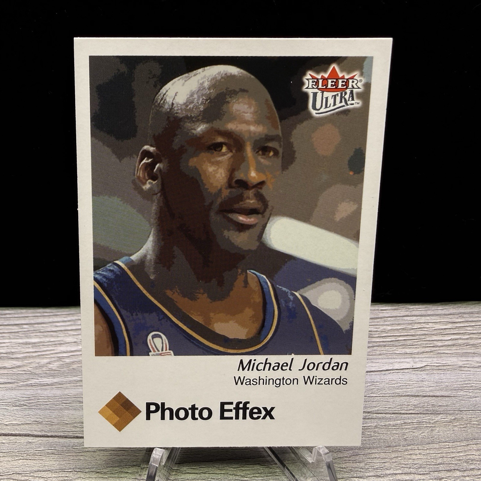 2002-03 Fleer Ultra #3 of 20 PE Michael Jordan Photo Effex Washington Wizards
