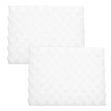  2pcs Fondant Mat: Fondant Shaping Sponge Pad - Craft Paste Flower Pad - Wave