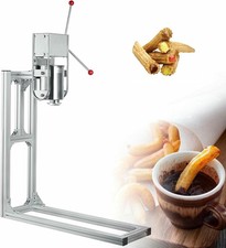 Vertikale 5L Spanisch Churros Maker 4Pcs Düsen Donut Heavy Duty 4Pcs Nozzles