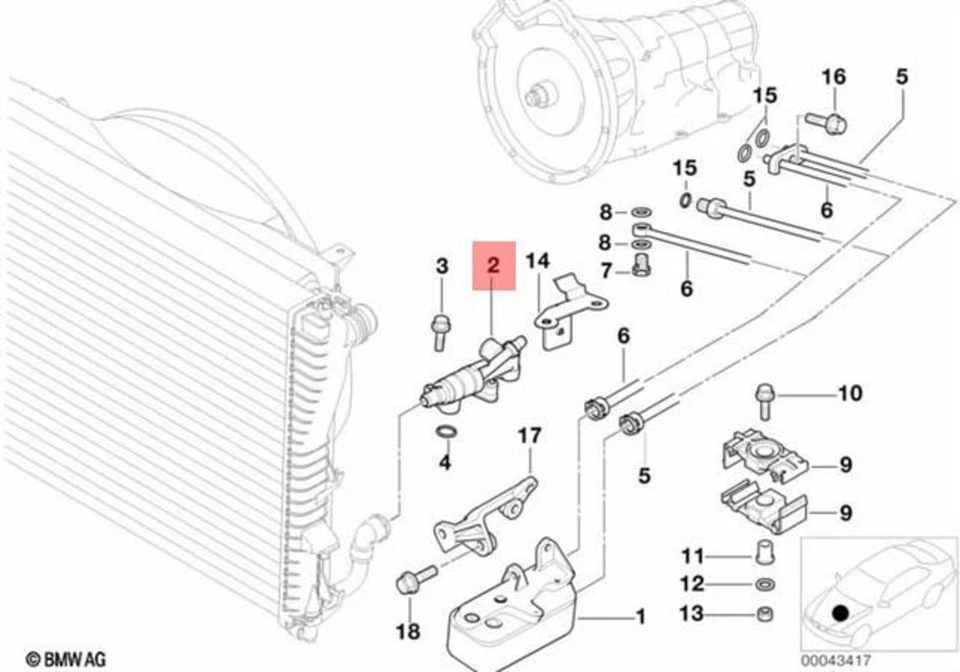 Regulador de voltaje original BMW E38 E39 535i 540i 540iP 735i 735iL 17211437772 Foto 2 de 4