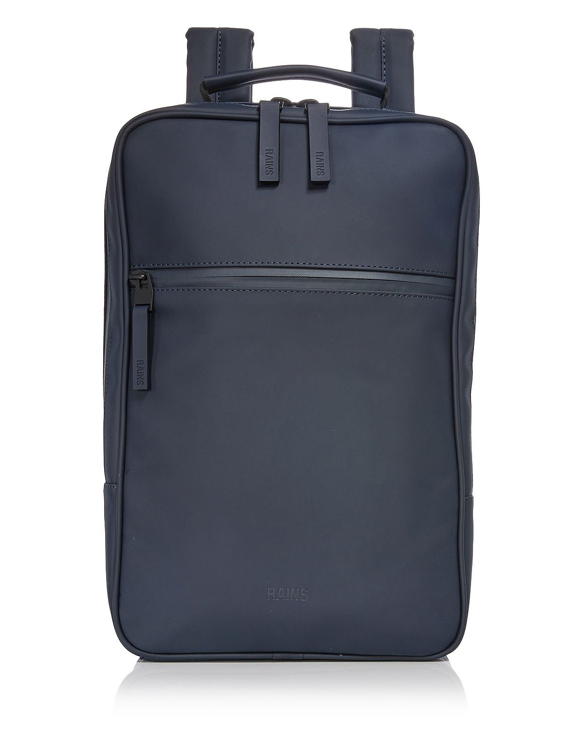 Mochila libro Rains W3 para hombre azul marino - nueva con etiquetas $140