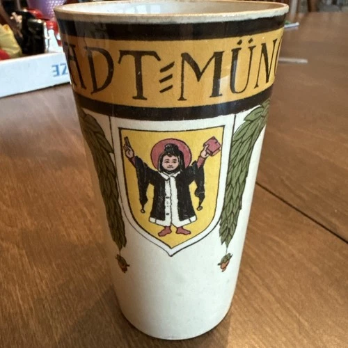 Mettlach Stadt Koln 1/4 Liter Beaker Cup Tumbler 2327 Villeroy & Boch Germany