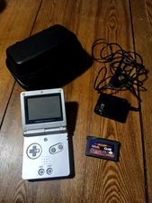 Nintendo Game Boy Advance SP Handheld System - Silver