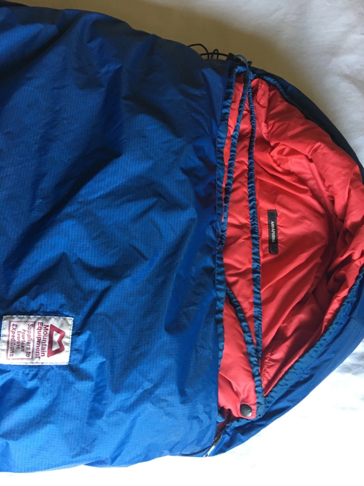 Mountain Equipment Annapurna GoreTex shell expedition down sleeping bag 4 season