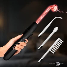 Elektrawand Rechargeable Violet Wand with Attachments - Black