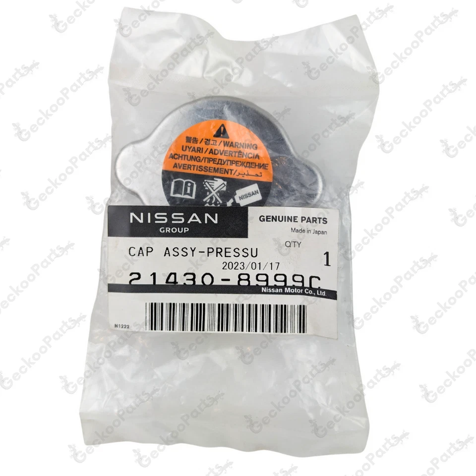Nissan Genuine GT-R Infiniti G37 EX35 FX35 Q50 QX50 Radiator Cap OEM 21430-8999C - Image 3 of 4