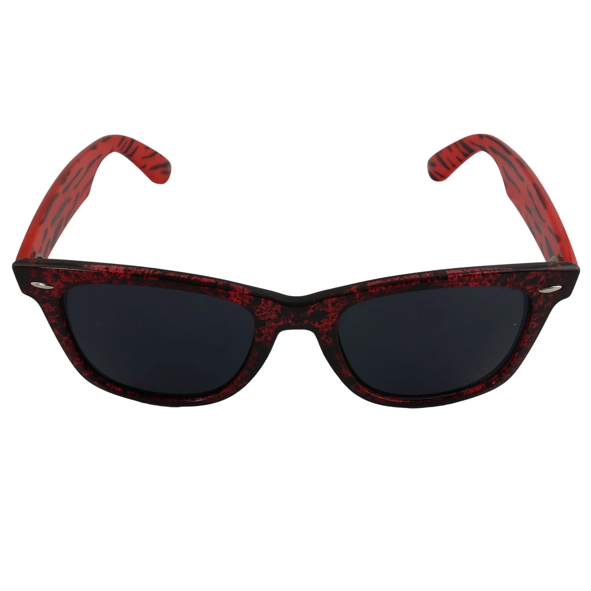 FREAK SCENE Sonnenbrille M schwarz rot