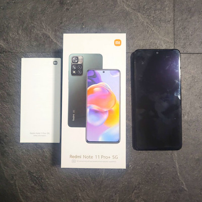 Xiaomi Redmi Note 11 Pro+ 5G 256GB Schwarz Smartphone mit OVP