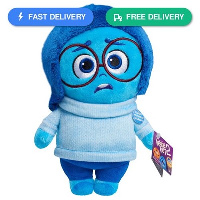 Inside Out 2 Talk It Out Small Plush - Sadness, Kids Toys for Ages 3 Up by...