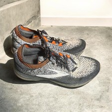 Brooks Bedlam Men's Size 11 Running Shoes Black Grey Orange 1102831D005