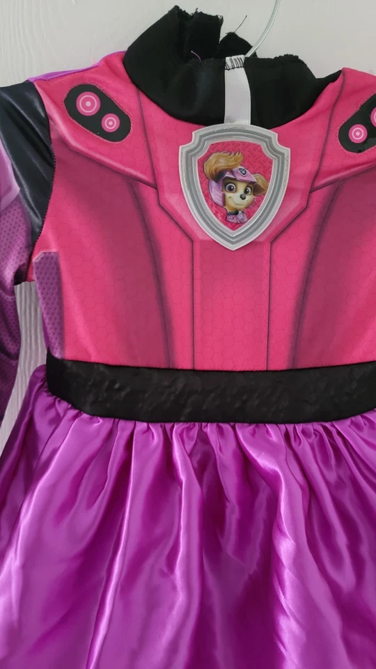 Disfraz de Patrulla Canina Skye Niño Pequeño Talla 2T Vestido de Una Pieza SOLO Nickelodeon Foto 4 de 4