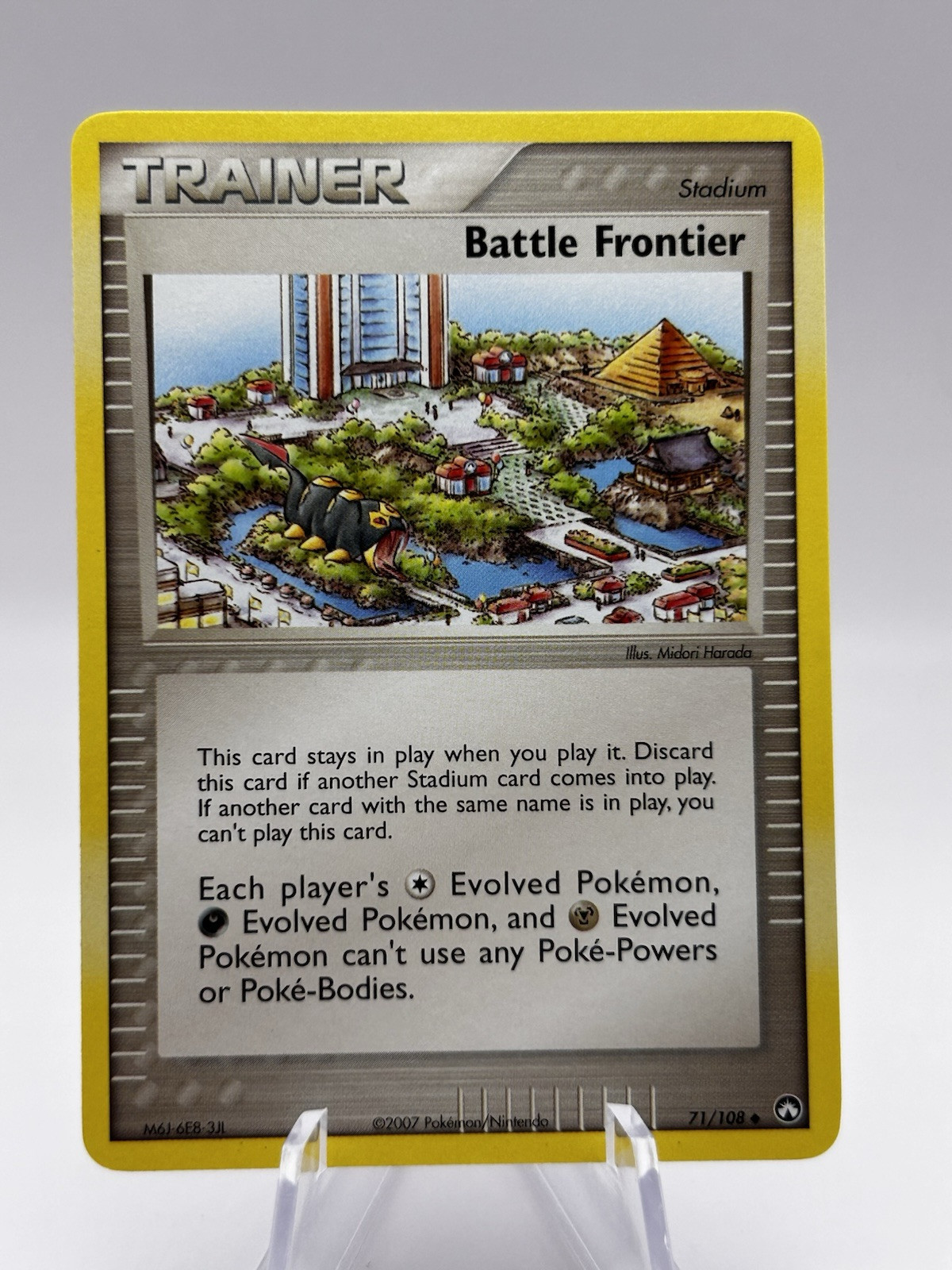 Battle Frontier 71/108 EX Power Keepers Pokemon NM