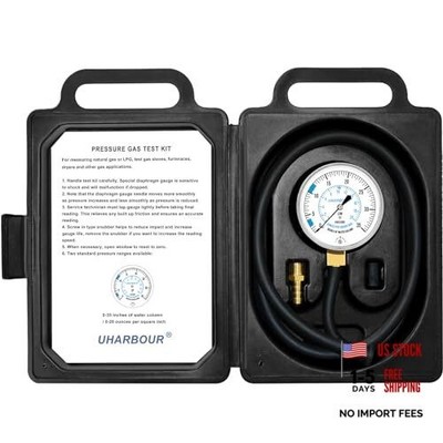Manometer Gas Pressure Tester, 0-35'' W.C Manometer gas pressure tester