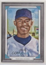 2019 Panini Diamond Kings Portraits Holo Blue 4/25 Mariano Rivera #P4 HOF nd3