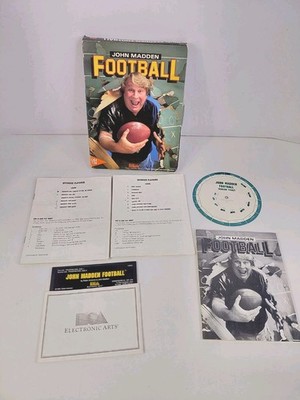 John Madden Football Commodore 64 EA Sports Untested 