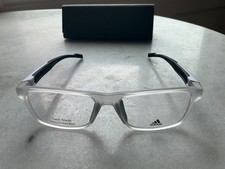 Occhiali da vista Adidas SP5028 027 55' sportivi opachi trasparenti/grigio