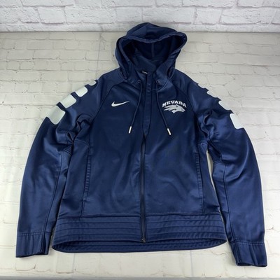 NCAA Nike Therma-Fit Nevada Wolf Pack Basketball Hoodie Size Women's Large