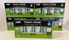 20 FEIT Electric Conserv Energy 5x4 Packs 60W Replacement Uses 13W CFL Bulbs NEW