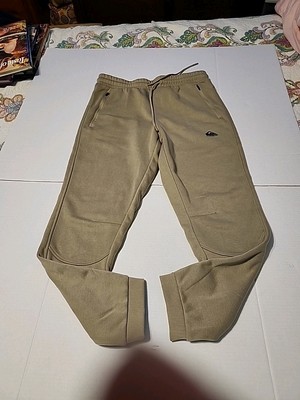 Quicksilver Mesh Fleece Jogger Men's M Alloy Cuffed Ankle DryFlight