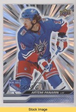 2023-24 Upper Deck Series 1 Outburst Silver Artemi Panarin #121 READ 0wq6
