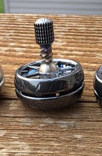 Billetspin Matrix Spinning Top - Timascus Zirconium Flamed Timascus